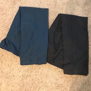 Two Haggar 34/32 Men's Dress Pants - Both New